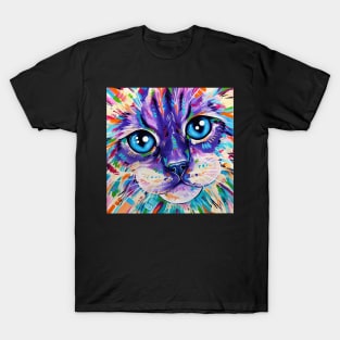 Cats in Color 1 - Ragdoll Cat T-Shirt